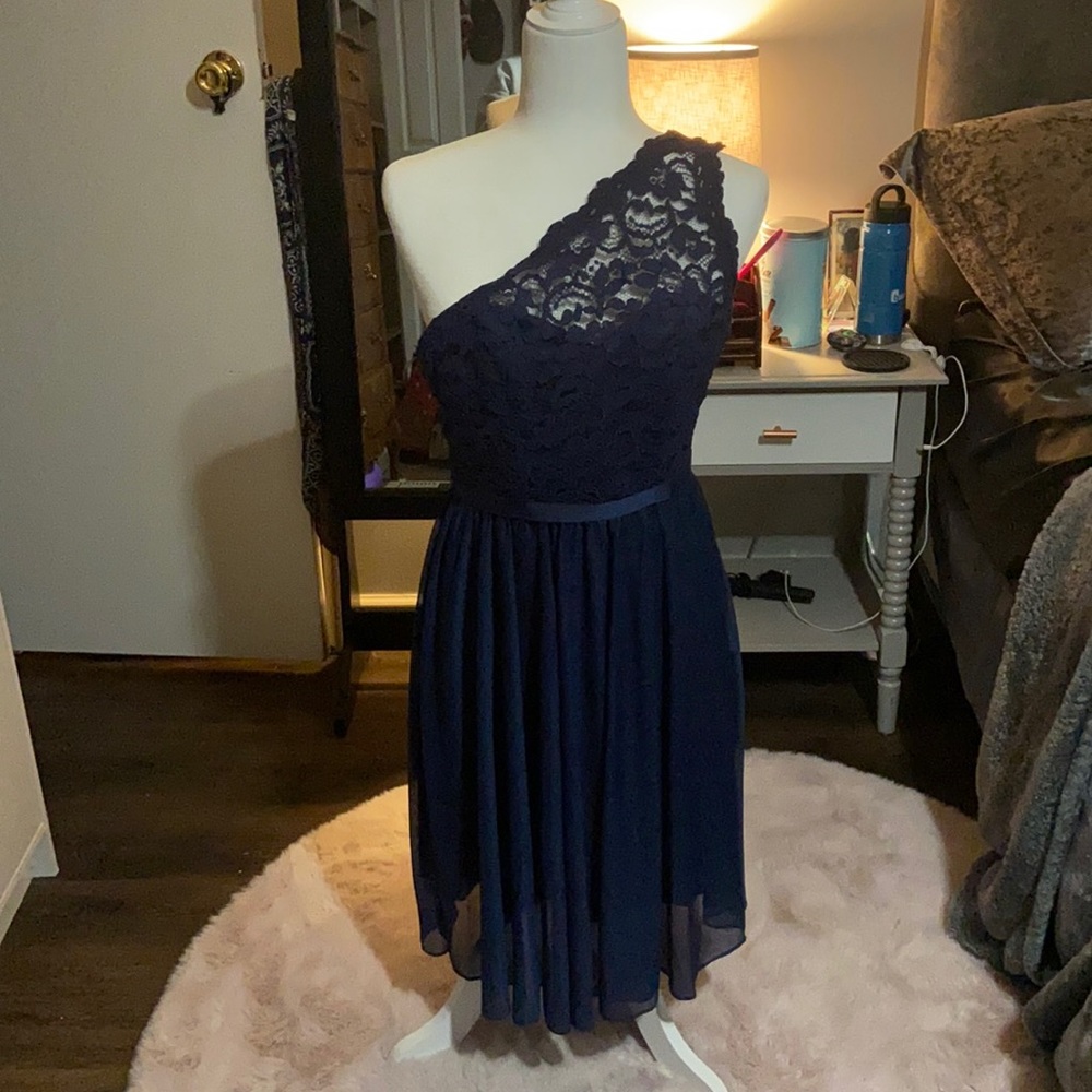 Dark Marine Blue Dress